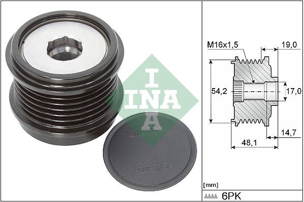 ALTERNATÖR RULMANI ECOSPORT 1.5 17 FOCUS IV 18 1.5 ECOBLUE CONNECT 17 1.5 ECOBLUE TRANSIT V363-V362 17 2.0 ECOLBUE PUMA 19 1.5 ECBOLUE-INA-DS7Q10A352DC-2432355-2200625