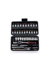 LOKMA TAKIMI 46 PARÇA S-ULTRA 1/4 GARAJ EKİPMANLARI HIRDAVAT-WORLDFORCE 11502