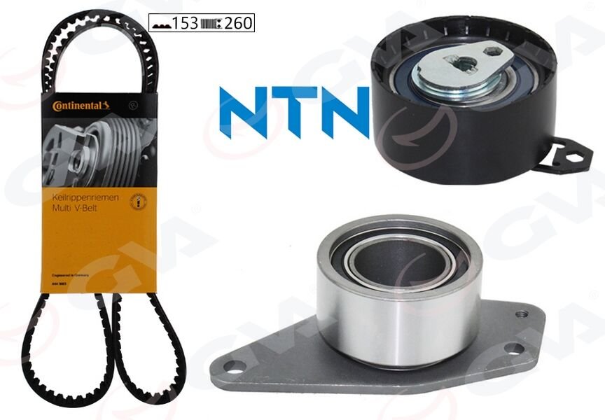 EKSANTRİK GERGİ KİTİ 153x260 LAGUNA I 1.9DTI 97-01 -SCENIC ESPACE III 1.9DTI 99-03 F9Q K015561XS-GVA 59T1821-7701472645-7701473672-7701473837