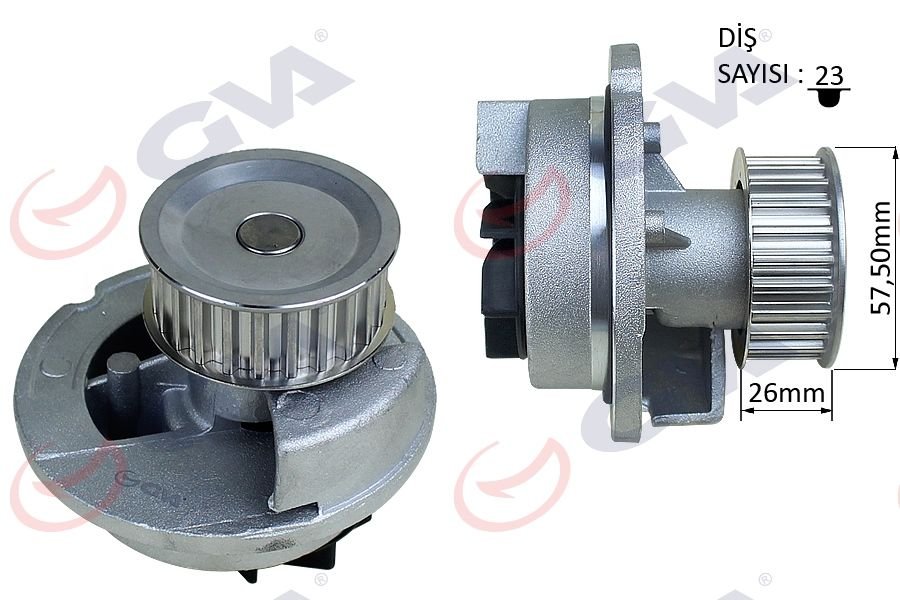 DEVİRDAİM ASTRA G-H-VECTRA B-C-MERIVA-ZAFIRA 1.8-1.8 16V-GVA 5290125E-1334135-6334036