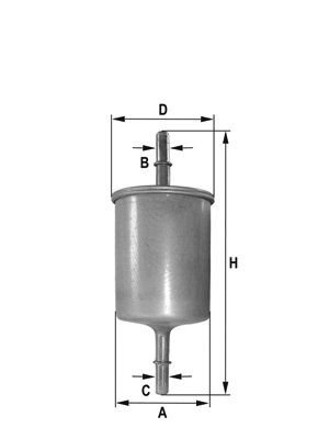 YAKIT FİLTRESİ LADA SAMARA 1300 61HP 09/91--SARDES SF130-21121111701001