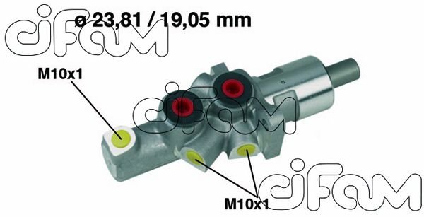 FREN ANA MERKEZI MERCEDES W202 S202 W124 S124 C124 A124-CIFAM-A0044303901