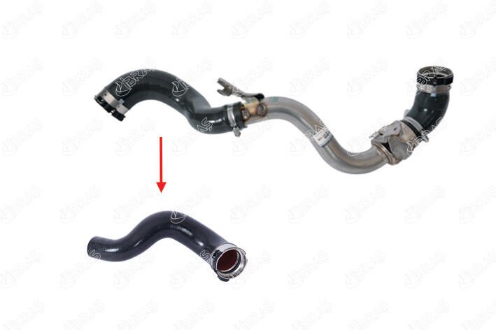TURBO HORTUMU BÜYÜK RENAULT TRAFIC III 15 OPEL VIVARO B 15 1.6dCi METAL BORU HARİÇ-IBRAS 12325-144603145R-4422245