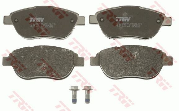 ÖN BALATA P207 06 P307 00 DOBLO 01 PARTNER 03 BERLINGO 00 C3 02 C4 04 XSARA 00-TRW GDB1464-1647873980-4252.53-1611140980