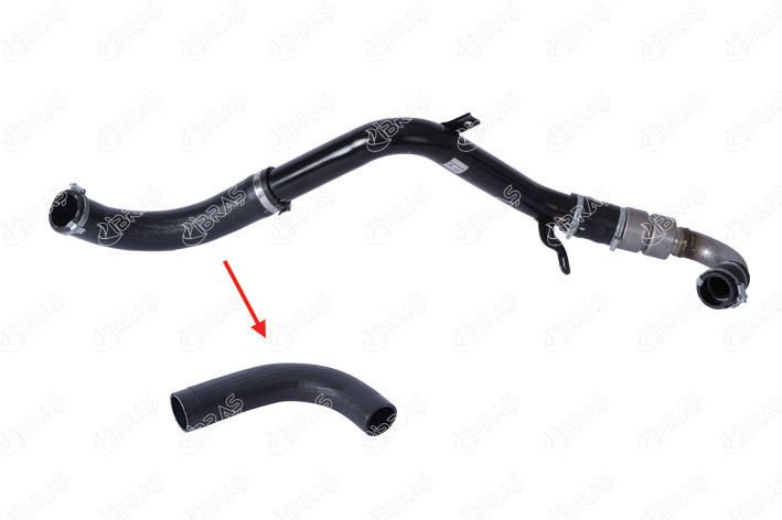 TURBO HORTUMU BÜYÜK FORD CMAX I-FOCUS II 2.0 TDCI METAL BORU HARİÇ-IBRAS 19957-6M516C646BB-6M516C646BA-1417961