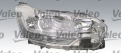 SAĞ FAR CITROEN C5 X7 08 14 ELEKTRİKLİ HALOJEN H1 H7 H7 MOTORLU VEH FBL DRL-VALEO 043692-6206.H8-6206.R6