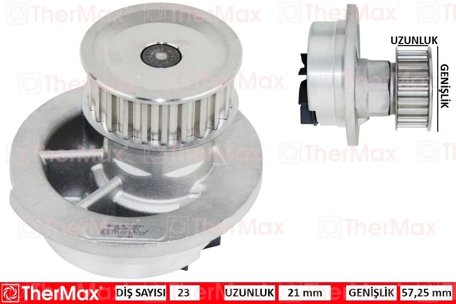 DEVİRDAİM ASTRA F-VECTRA B-CORSA B-TIGRA 94-00 ZAFIRA A 1.6 16V X16XEL PA541 T 1334046-THERMAX T01.162-1334066-9192797-90444079