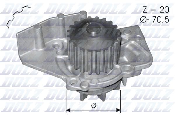 DEVİRDAİM PARTNER-BERLINGO-C5-307-EXPERT-BOXER-JUMPY-JUMPER-SCUDO-DUCATO 2.0HDI DW10-DOLZ C120-1201.C4-9569147388-1741067G00