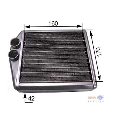 KALORİFER RADYATÖRÜ CORSA C-TIGRA TWINTOP 1.2-1.4-1.8-1.3CDTI-1.7CDTI 00 170x160 8FH351313531-MAHLE AH6000S-1618222-9196140