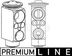 KLIMA VALFI PREMIUM LINE BMW E70 E71 E72 F15 F16-MAHLE AVE81000P-64116968202 64119187630