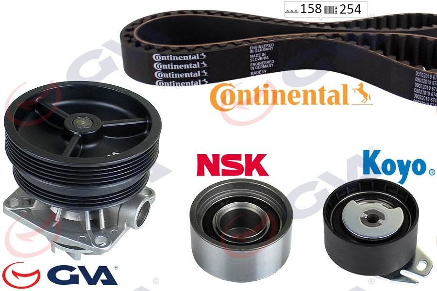 DEVİRDAİMLİ EKSANTRİK GERGİ KİTİ 158x254 BRAVA 95-01 -DOBLO 01- -PALIO-ALBEA 96- -MAREA 97-02 1.6-GVA 59WPK2140C-71736715-55171442-55176303