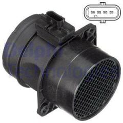 MAF SENSÖRÜ A4-A5-A6-IBIZA-LEON-OCTAVIA-SUPERB-ARTEON-BEETLE-CADDY-CC-CRAFTER-EOS-GOLF-JETTA-PASSAT-DELPHI AF10397-12B1-03L906461A-03L906461A