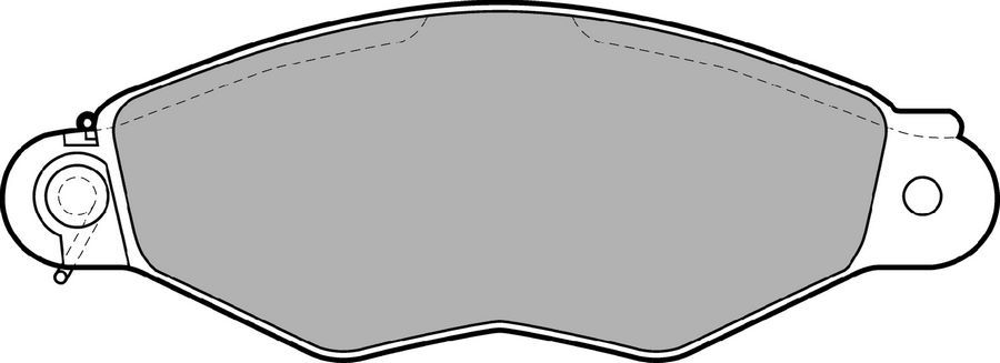 0986TB2043 ÖN BALATA KNG 1.9D 97-03 -KNG 1.5DCİ 01-10 -XSARA 1.4İ-1.5D 97-05 131x47.2x17.3-BOSCH 0986424455-7701208142-7701205996-7701205513