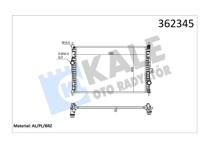 MOTOR SU RADYATÖRÜ ASTRA L 21 COMBO E 19 GRANDLAND 17 ZAFIRA LIFE 19 VIVARO C 19 JUMPY III 16 C4 18 C5 18 BERLINGO 18 EXPERT 16 508 18 5008 16 308 14 3008 16 DS4 21 DS7 1.2-1.5-1.6-2.0-KALE 362345-9675747980-9809141780-1610017680