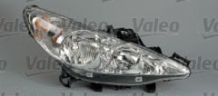 SOL FAR BEYAZ PEUGEOT P207 07 15 ELEKTRİKLİ H7 H1 MOTORLU-VALEO 043238-6208.95-6208.97