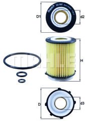 YAG FILTRESI MERCEDES M270 M274 W204 W205 W176 W177 W246 W212 W213-MAHLE-A2701800109