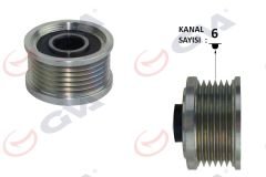 ALTERNATÖR KASNAĞI DOBLO-LINEA 10- /BRAVO 07- 1.6 MJT 6 KANAL-GVA 2829110-77363948-77364725