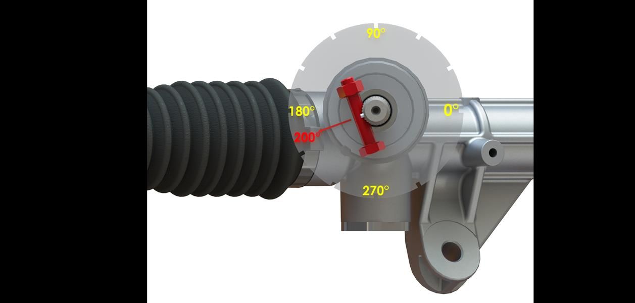 DİREKSİYON KUTUSU EPS ROT BAŞ LI RENAULT CLIO IV 16 CAPTUR 16 PİNYON 110mm TUR 2.76 110-SISMAK 220818T-490012121R