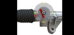 DİREKSİYON KUTUSU EPS ROT BAŞ LI RENAULT CLIO IV 16 CAPTUR 16 PİNYON 110mm TUR 2.76 110-SISMAK 220818T-490012121R