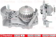 DEVİRDAİM R19-CLIO-EXP 1.4 ENJ. E6J-E7J PA412 T-THERMAX T01.174-7700736091-7701633125
