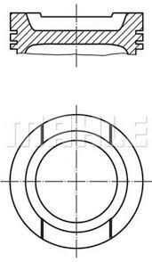 MOTOR PİSTON SEGMAN 0.50 POLO-GOLF IV 1.6 B AFT-AKL-AEK 81.51 033PI0000110286-MAHLE 0330102