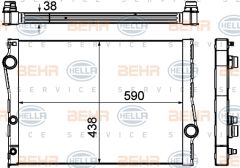 MOTOR SU RADYATORU BMW F15 F16 E70 E71 E72-MAHLE CR1049000S-17117533472