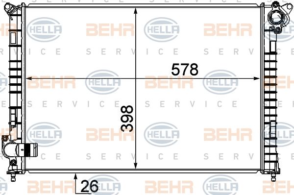 MOTOR SU RADYATORU MINI R50 R53 01 06 R52 04 08-MAHLE CR983000S-17117570821