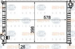 MOTOR SU RADYATORU MINI R50 R53 01 06 R52 04 08-MAHLE CR983000S-17117570821