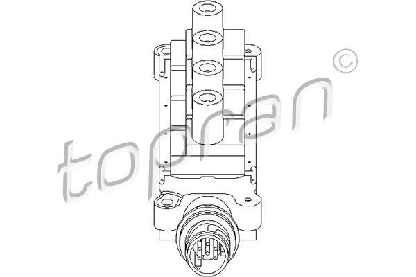 ATESLEME BOBINI BMW M43 E36 E46 E34-TOPRAN 500957001-12131247281