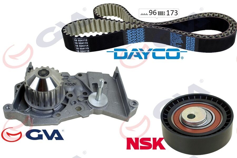 DEVİRDAİMLİ EKSANTRİK GERGİ KİTİ 096x173 DACIA LOGAN 04 SANDERO 08 DOKKER 13 1.4 K7J 1.6 K7M-GVA 59WPK1920-130C17480R-119A08413R