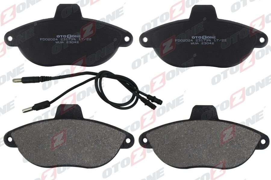 ÖN BALATA FİŞLİ EXPERT 96 SCUDO 96 JUMPY 1.9TD 95 P806 GDB1216-OTOZONE FDO2024-4251.51-77362238-425150