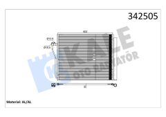 KLIMA RADYATORU BMW S63 N63 E70 E71 F15 F16 G05 G06-KALE 342505-64509239944