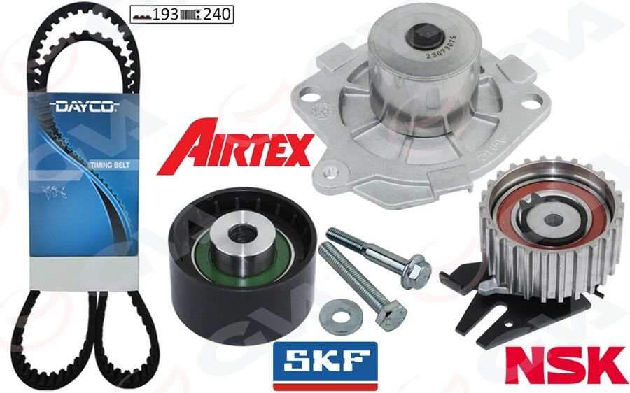 DEVİRDAİMLİ EKSANTRİK GERGİ KİTİ 193x240 DOBLO 01 BRAVA-BRAVO- 96-01 -PALIO 00- MAREA 96- 1.9TD-GVA 59WPK2914D-7778565-55215666-46457742