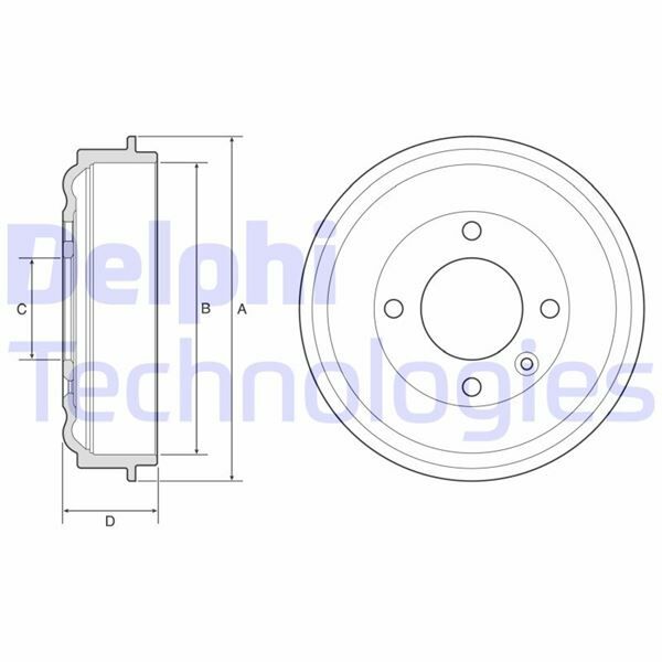 ARKA FREN KAMPANASI OPEL CORSA F 19 PEUGEOT 208 19-DELPHI BF638-9821572480