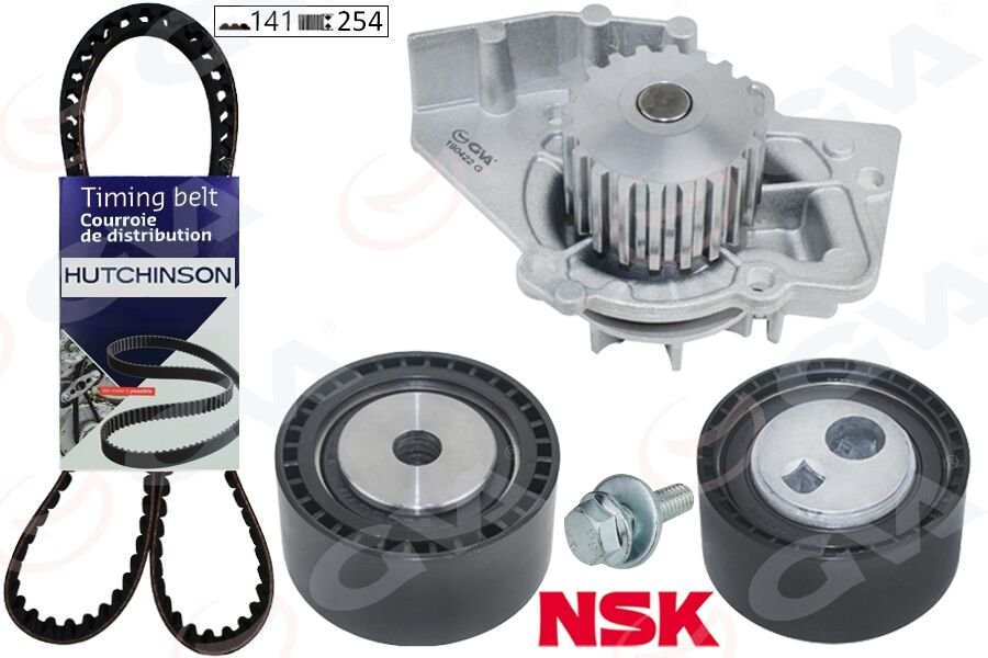 DEVİRDAİMLİ EKSANTRİK GERGİ KİTİ 141x254 DUCATO-P206-306-406-EXPERT-PARTNER-BOXER-BERL-JUMPER 2.0HDI-GVA 59WPK2916-0831.40-0831.41-0831.62-9400831409