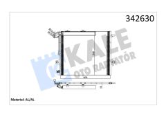 KLIMA RADYATORU MERCEDES X164 W164 W251-KALE 342630-A2515000054