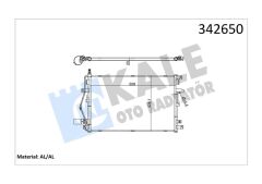 KLİMA KONDENSERİ VOLVO XC90 I 2.5T T6 V8 D5 00-14 AL-AL-KALE 342650-30781280-8683523-30665563-31369510
