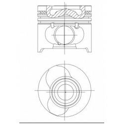 MOTOR PİSTON SEGMAN 0.50 CLIO-KNG 1.5 DCI K9K 76.50 26 pim 0.20mm. Kısa-MAHLE 0220112-120A10282R-7701475703-7701475898