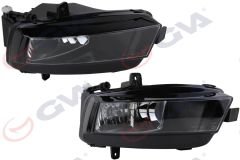 ÖN TAMPON SİS FARI CAM KÖŞELERİ SİYAH ORJ TİP SOL GOLF7 2013-2015-GVA 9123136-5G0941661F