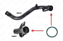 TURBO BORUSU CONTASI NISSAN JUKE-NV200 1.5DCI 12-IBRAS 25617-144601FE0C