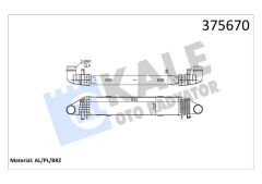 TURBOSARJ RADYATORU MERCEDES W204 S204 C204 W212 C207 A207-KALE 375670-A2045000000