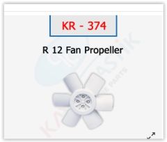VANTİLATÖR PERVANESİ R12 TOROS-KAYA KR374-7700507890