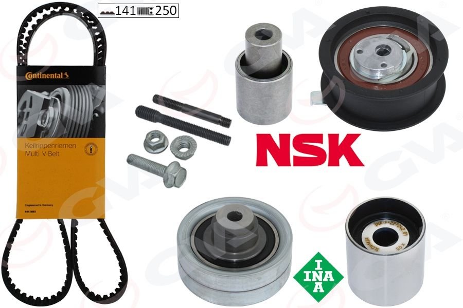 TRİGER SETİ GOLF4-BORA-OCTAVIA-LEON-CORDOBA-A3 1.9 TDI AGR K025559XS-GVA 59T7518-038198119D-038198119E