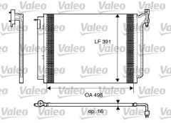 KLIMA RADYATORU BMW M54 M57 N X5 E53-VALEO 817575-64536914216-64538381543