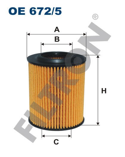 YAG FILTRESI BMW N13 F20 F30-FILTRON OE672.5-11427611969-11427635557