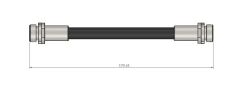 ARKA FREN HORTUMU A3 ALL MODELS 96-CAVO C800544A-1J0611775
