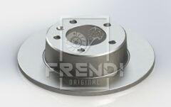 ARKA FREN AYNASI RENAULT MASTER II 00 OPEL MOVANO 00 305x12x5DL-FRENDI 30186-7700314107-4403045-4320600QAA