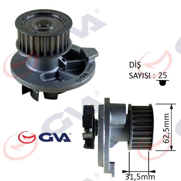 DEVİRDAİM VECTRA B-A-ASTRA G 02-05 -ASTRA H 04 -OMEGA B-ZAFIRA-CAPTIVA-LACETTI 2.0 X20XEV-GVA 5290422-1334139-95507627-24409355-1334170