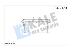 KLIMA RADYATORU BMW E60 E65 M57 N57 N67-KALE 343070-64509122827