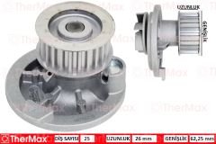 x DEVİRDAİM VECTRA B-A-ASTRA G-ASTRA H-OMEGA B-ZAFIRA-CAPTIVA-LACETTI 2.0 X20XEV PA572A T-THERMAX T01.198-1334139-95507627-24409355-1334170